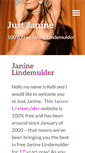 Mobile Screenshot of justjanine.com